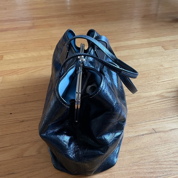 Coach Black Shoulder Handbag.  14”L x 9.5”H x 6”W - Picture 15 of 15